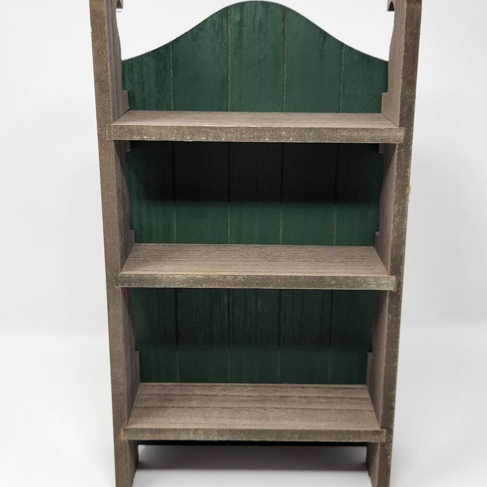 Target Brown and Green Wooden Shelf